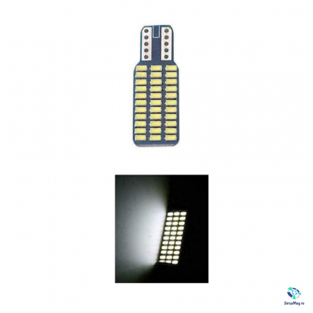 Bec Led T10 W5W Canbus - lumina alba [2]