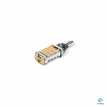 Bec Led T15 W16W Canbus - lumina portocalie [1]