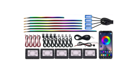 Kit 18 in 1 Lumini Ambientale Symphony LED Wireless RGB [1]