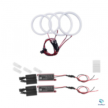 Angel eyes BMW - Kit Angel Eyes CCFL pentru BMW E46 Facelift coupe si cabrio