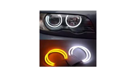 Kit Angel Eyes Cotton BMW E46 cu Semnalizare – Look Modern, Montaj Rapid [0]
