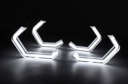 Kit Angel Eyes Cristal DTM Cotton pentru BMW F30 - Faruri cu xenon [1]