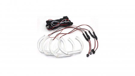 Angel eyes BMW - Kit Angel Eyes DTM Cotton Crystal pentru BMW E90 Cu semnalizare