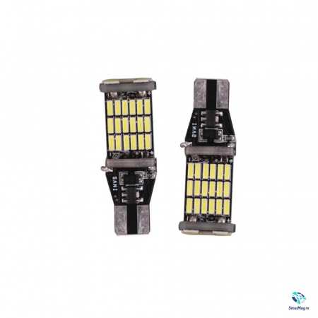 Set 2 Becuri Led Canbus T15 W16W [2]