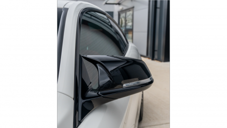 Set 2 Capace Oglinzi Tip M Negru lucios pentru BMW F10 Facelift [1]