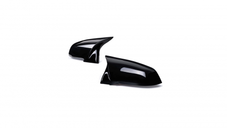 Capace oglinzi - Set 2 Capace Oglinzi Tip M Negru lucios pentru BMW F10 Facelift
