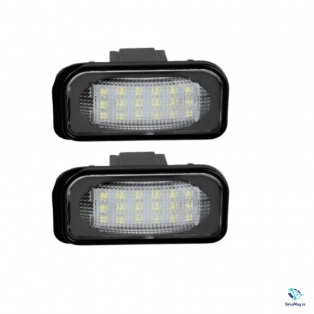 Mercedes-Benz - Set 2 Lampi Iluminare Numar Inmatriculare LED pentru Mercedes W203