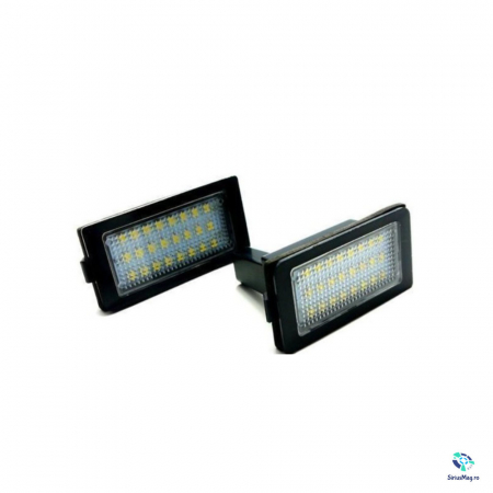 Iluminare - Set 2 Lampi Iluminare Numar LED pentru BMW E38