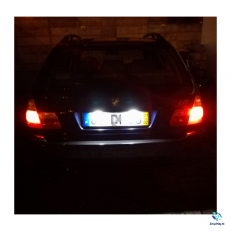 Set 2 Lampi Iluminare Numar Led pentru BMW E46 [2]