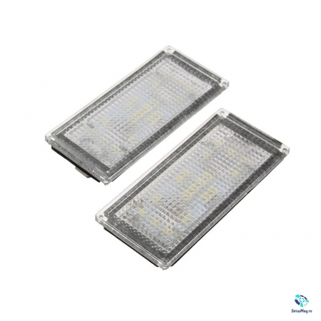 Iluminare - Set 2 Lampi Iluminare Numar LED pentru BMW E65 E66