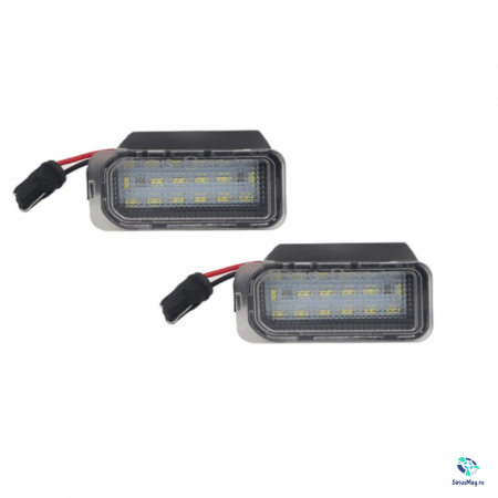 Set 2 Lampi Iluminare Numar LED pentru Ford Fiesta Focus [1]