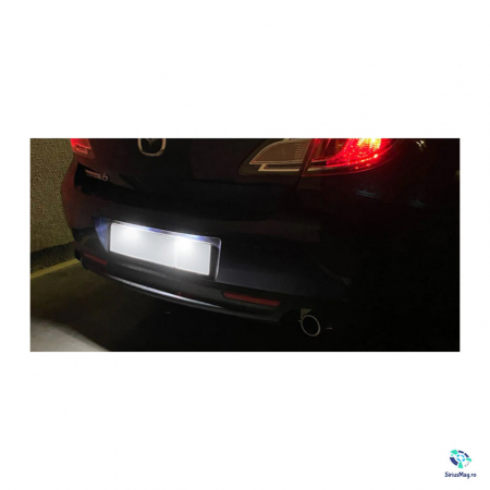 Set 2 Lampi Iluminare numar LED pentru Mazda 6 [1]