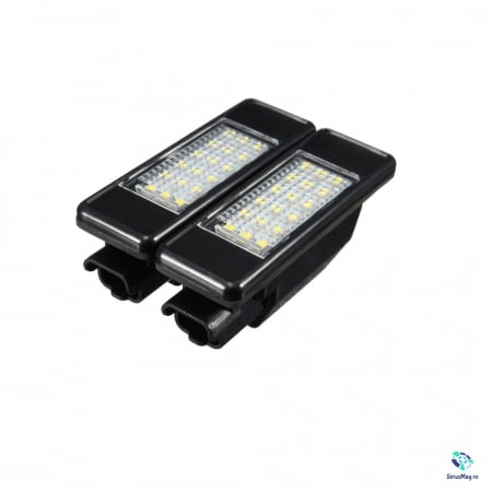Citroen - Set 2 Lampi Iluminare numar LED pentru Peugeot Citroen
