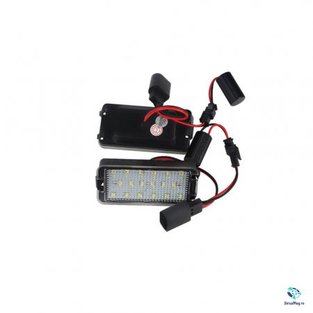 Set 2 Lampi Iluminare numar Led pentru Seat Leon [1]