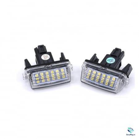 Toyota - Set 2 Lampi Iluminare numar LED pentru Toyota