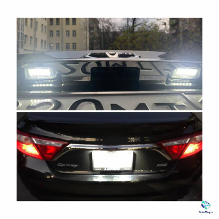 Set 2 Lampi Iluminare numar LED pentru Toyota [2]