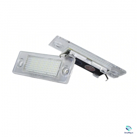 Set 2 Lampi Iluminare numar Led pentru Volkswagen Passat Skoda Superb [1]