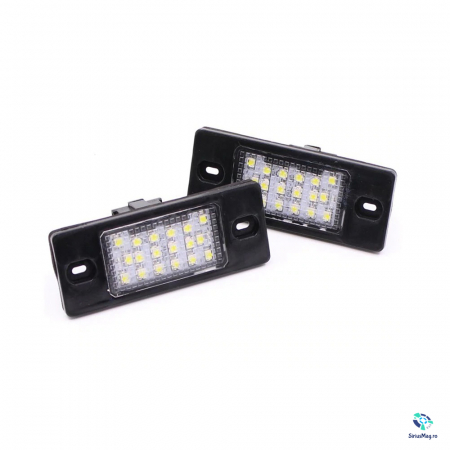 Porsche - Set 2 Lampi Iluminare Numar Led pentru Volkswagen Porsche