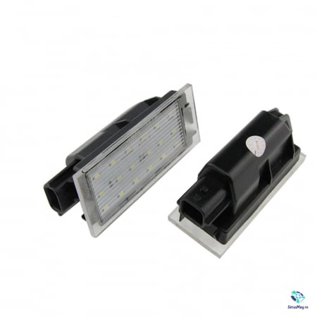 Set 2 Lampi Iluminare numar pentru LED Renault Megane [1]