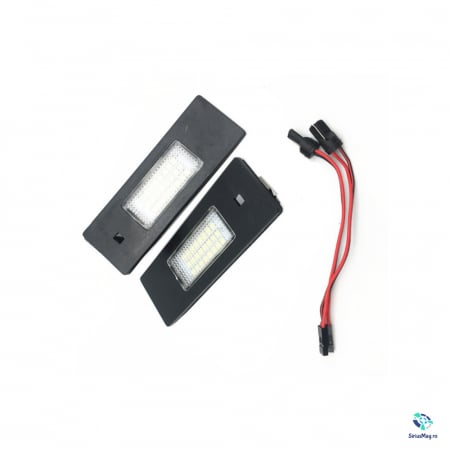 Iluminare - Set 2 Lampi LED Iluminare numar inmatriculare pentru BMW E63