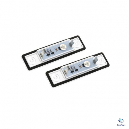 Set 2 Lampi LED Iluminare Numar Inmatriculare pentru Opel Astra G [3]