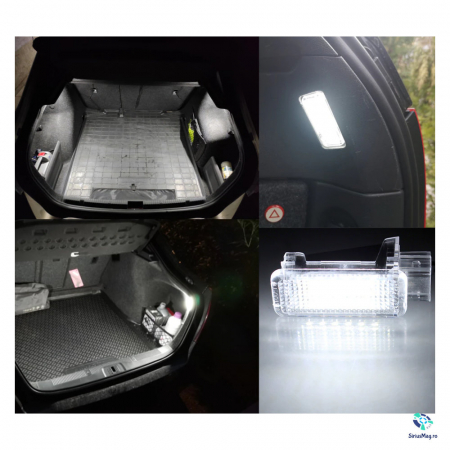 Set 2 Lampi LED Iluminare Portbagaj pentru Audi & Skoda [2]