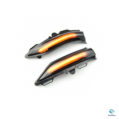 Semnalizatoare led - Set 2 Lampi Semnalizare LED Dinamice pentru Ford Puma