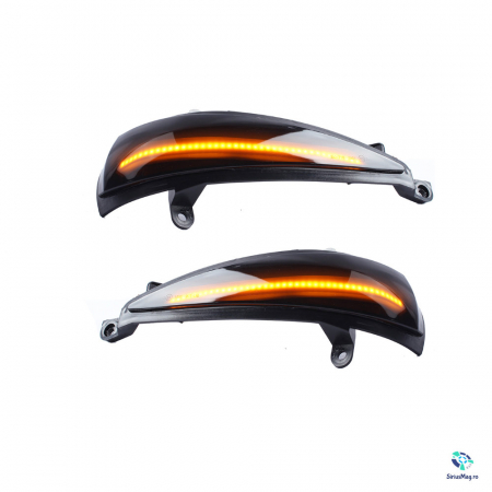 Iluminare - Set 2 Lampi Semnalizare LED Dinamice pentru Honda Civic MK8