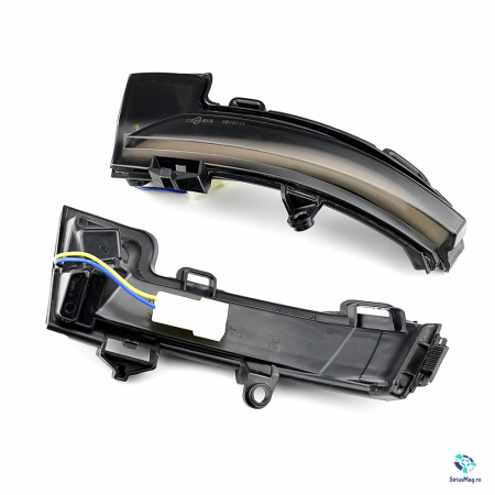Set 2 Lampi Semnalizare LED Dinamice pentru Skoda Octavia MK3 [3]