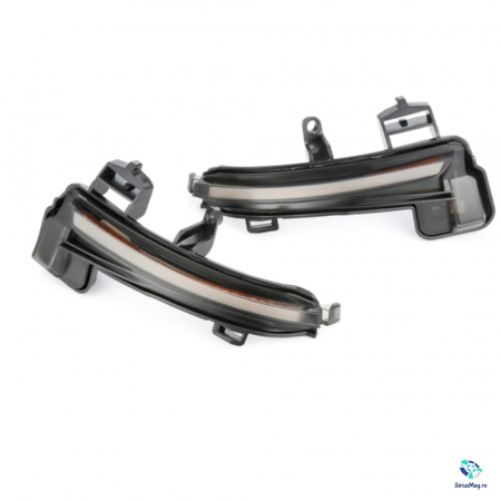 Set 2 Lampi Semnalizare LED Dinamice pentru Skoda Superb 3 [2]