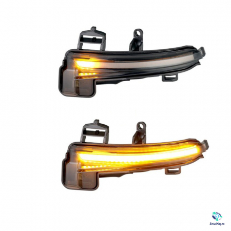 Iluminare - Set 2 Lampi Semnalizare LED Dinamice pentru Skoda Superb 3