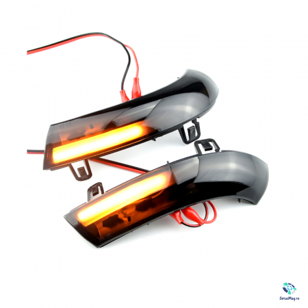 Semnalizatoare led - Set 2 Lampi Semnalizare Led Dinamice pentru Volkswagen Skoda