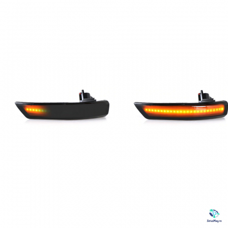 Iluminare - Set 2 Lampi Semnalizari LED Dinamice pentru Ford Focus & Mondeo MK4