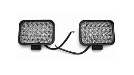 Set 2 proiectoare LED auto Off-Road 4 inch, 100W, 8000 lumeni, 6000K, 12V–24V [2]