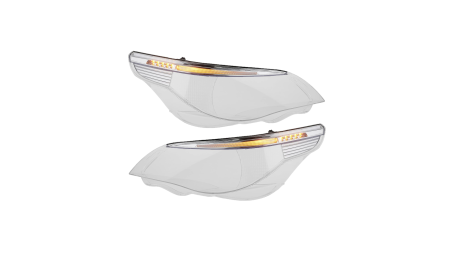 Set 2 sticle faruri pentru BMW E60 si E61 cu Spranceana [1]