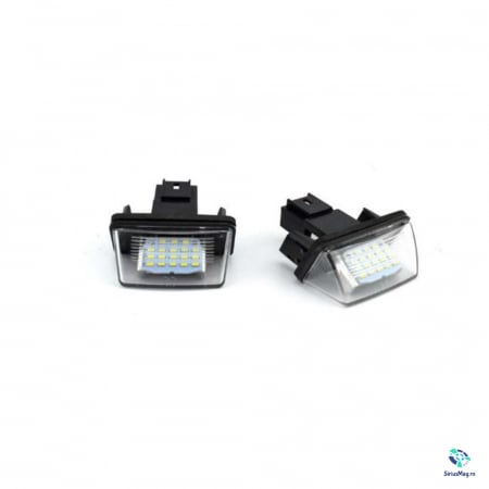 Citroen - Set Lampi Iluminare numar LED Peugeot Partner 407 Citroen C4