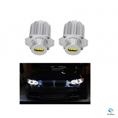 Set Led Marker Angel Eyes pentru BMW E90 E91 [3]
