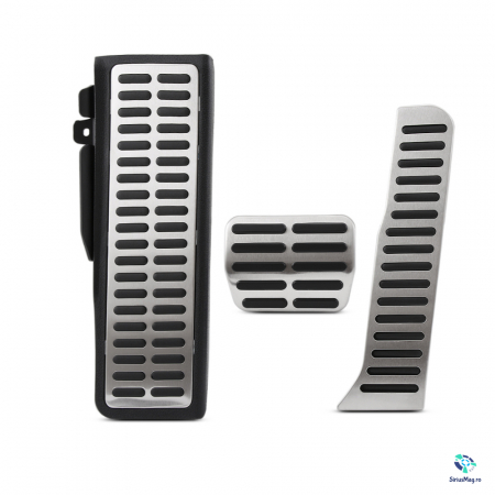 Alte accesorii - Set Pedale si Footrest din Inox pentru Volkswagen Golf Audi Skoda Seat