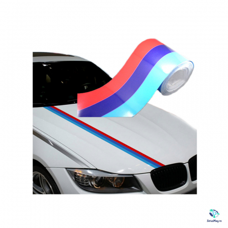 Sticker Autocolant Banda Liniara BMW M Design [2]