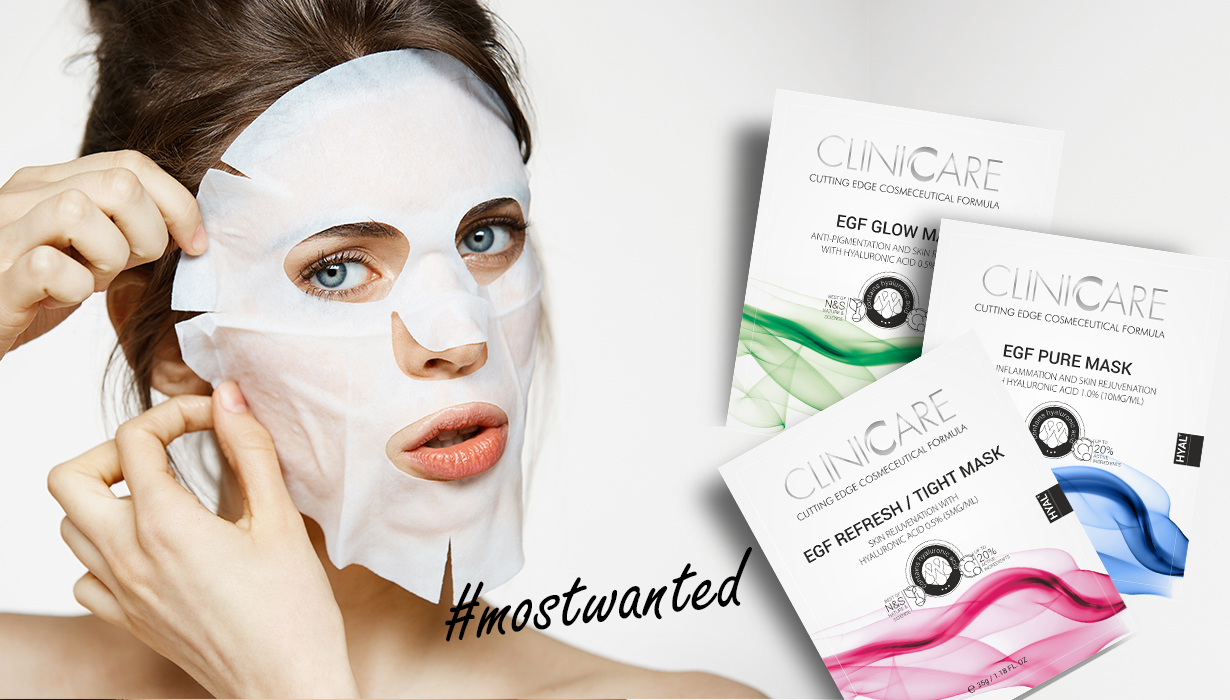 Mostwanted ClinicCare EGF Masca Pure Glow Refresh