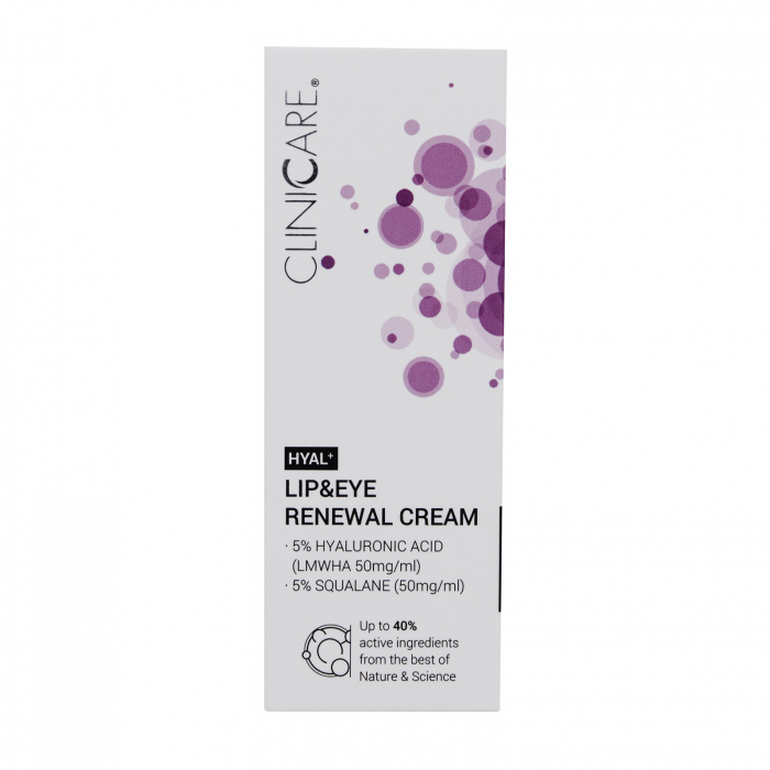 CLINICCARE Cremă Rejuvenantă de Ochi și Buze HYAL+ [3]