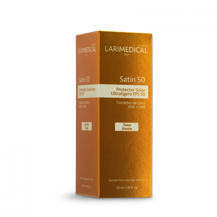 LARIMEDICAL Cremă protecție solară Satin 50 Dark - 50ml [3]
