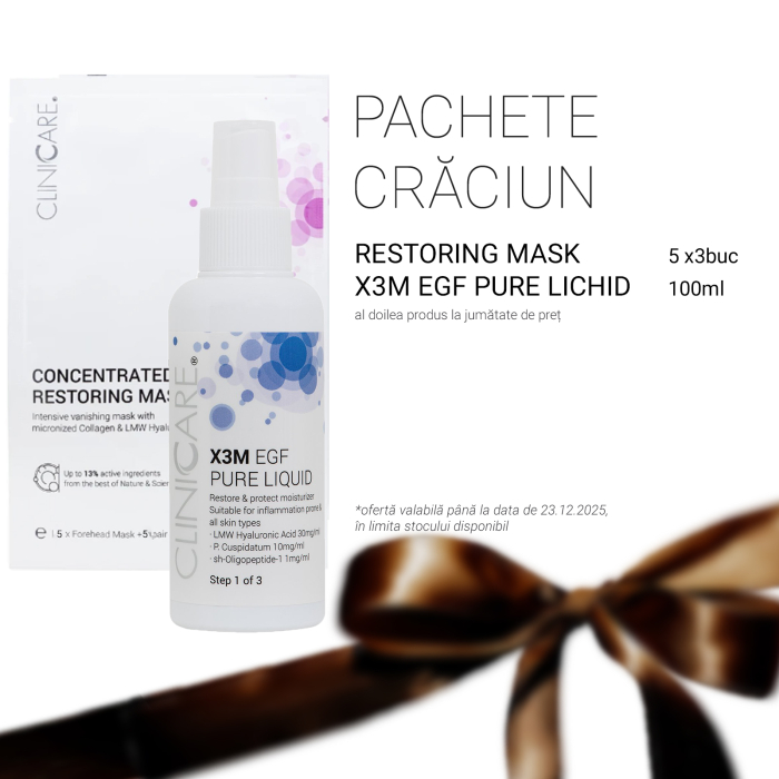Pachet Sărbători CLINICCARE™ Pure Lichid & Restoring Mask [1]