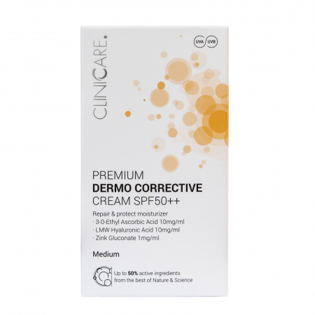 ClinicCare Cremă Dermocorectivă SPF 50 [2]