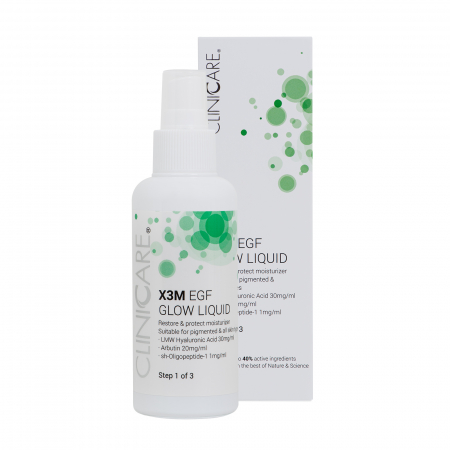 CLINICCARE X3M EGF Glow Lichid Hidratant Anti-pigmentare