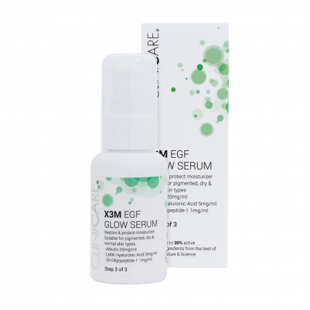 CLINICCARE X3M EGF Glow Serum Anti-pigmentare