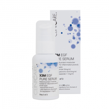 CLINICCARE X3M EGF Pure Serum Anti-inflamare