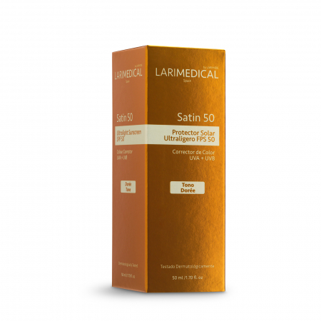 LARIMEDICAL Cremă protecție solară Satin 50 Dark - 50ml [2]