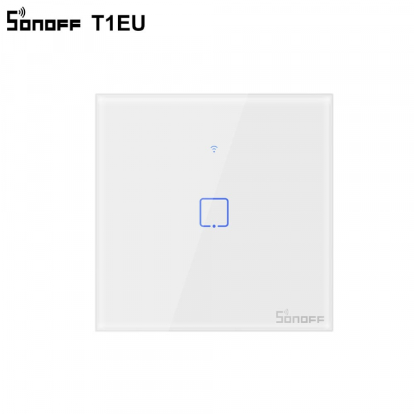 Sonoff T1EU1C-TX - Întrerupător Touch simplu cu control WiFi si RF [1]