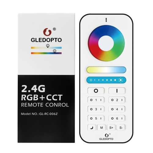 Telecomanda Touch 2.4G RF RGB+CCT Gledopto Plus [1]